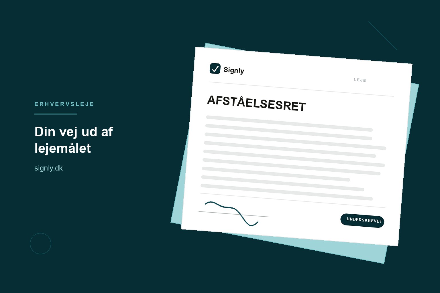 Afståelsesret og fremleje: din vej ud af lejemålet