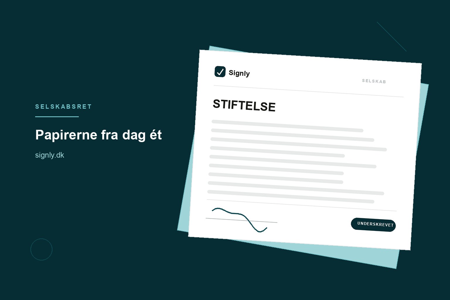 Stift et ApS: dokumenterne du skal have