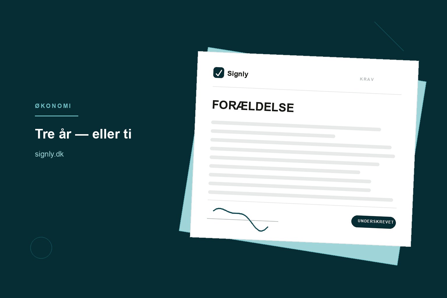 Hvornår forældes et krav?
